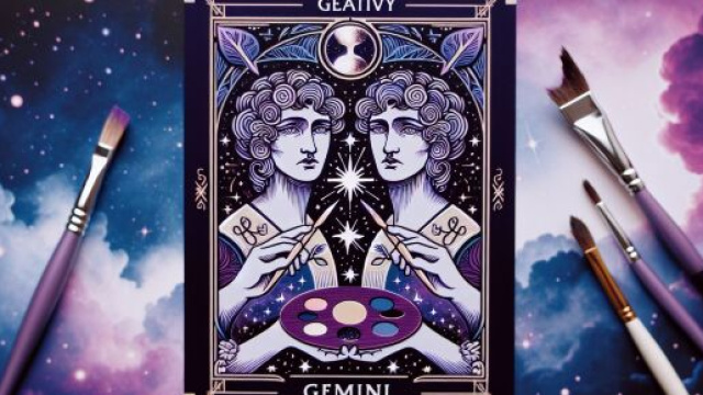 Mago dei tarocchi che guida i Gemelli verso nuove idee e iniziative. &copy; Immagine creata con Dall-E