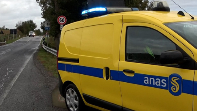 Automobile con logo Anas &copy; Anas.