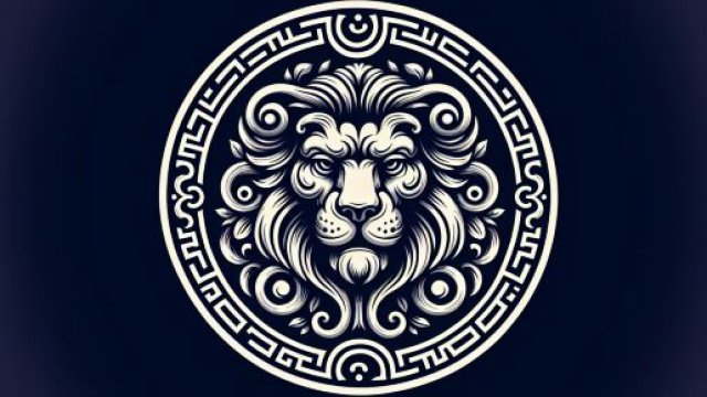 Il potere dell'intelletto guida il Leone con il numero 'a capa, numero 34 della Smorfia. &copy; Immagine creata con Dall-E