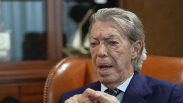 Massimo Moratti, ex presidente dell'Inter &ndash; Immagine &copy; Screenshot YouTube.