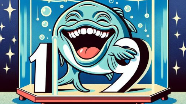 Numero 19 della Smorfia per l'Acquario: la risata come simbolo unificante e rinnovatrice. &copy; Immagine creata con Dall-E