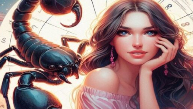 Segno dello Scorpione generato con intelligenza artificiale &copy; Copilot AI.