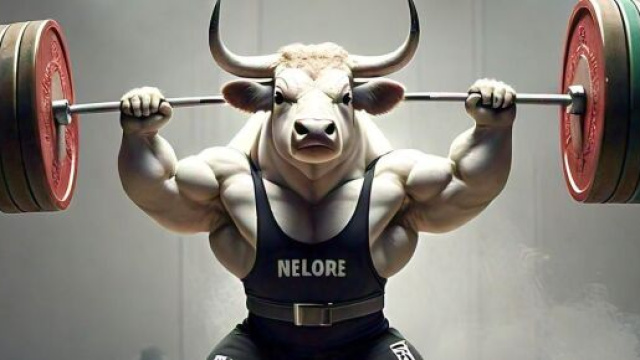 'Uomo Toro' che solleva un bilanciere &copy; Pixabay.