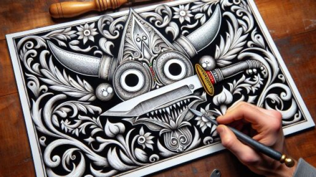Vergine e il coltello, numero 41 della Smorfia. &copy; Immagine creata con Dall-E