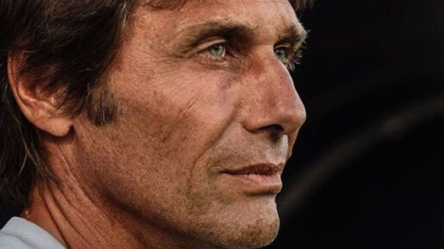 Antonio Conte, allenatore del Napoli. Foto &copy; Napoli