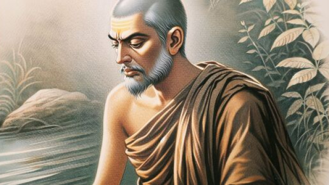 Immagine ispirata a Siddhartha per il Cancro. &copy; Immagine creata con DALL&middot;E