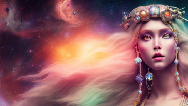 Dea dai capelli lunghi &ndash; &copy; Immagine da Pixabay.