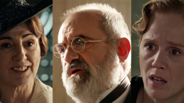 Emilia, Romulo e Pia - screenshot &copy; La promessa