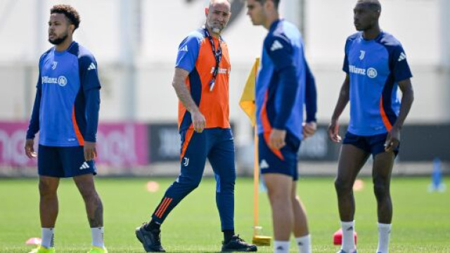 Igor Tudor durante un allenamento &copy; Juventus FC