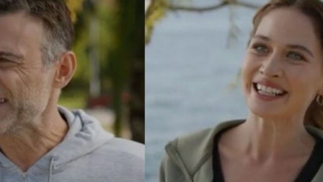 Tolga e Ipek di Tradimento &ndash; Screenshot &copy; Canale 5.