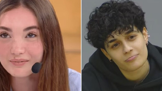 Antonia e Senza Cri &ndash; screenshot &copy; Canale 5.