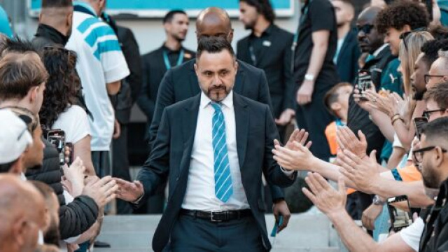 Roberto De Zerbi, allenatore del Marsiglia &copy; Marsiglia