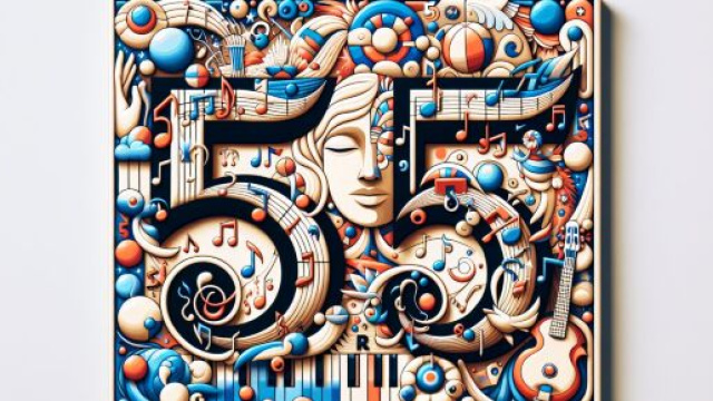 Il numero 55 della Smorfia napoletana rappresenta la musica, ispirazione per la Bilancia. &copy; Immagine creata con Dall-E
