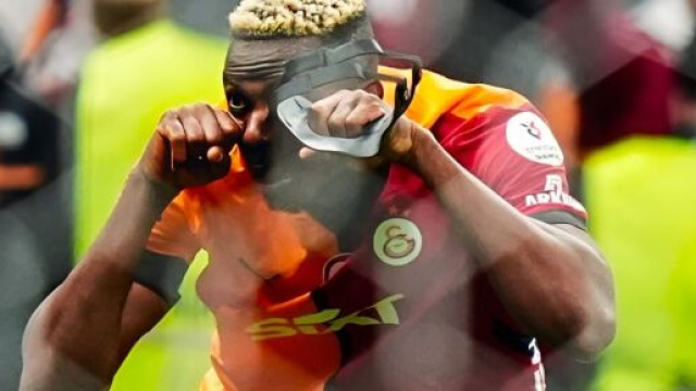 Victor Osimhen, attaccante del Galatasaray. Foto &copy; profilo X/Osimhen
