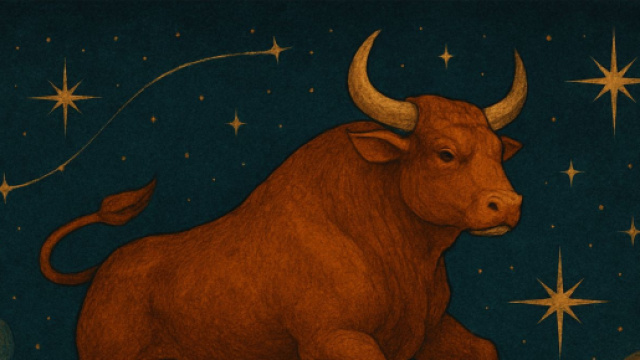 Illustrazione ispirata al segno zodiacale del Toro. &copy; Immagine creata con Dall-E