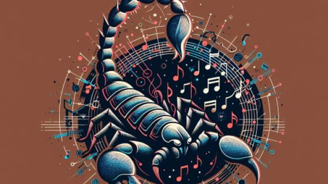 Immagine ispirata a Daft Punk per lo Scorpione. &copy; Immagine creata con DALL&middot;E