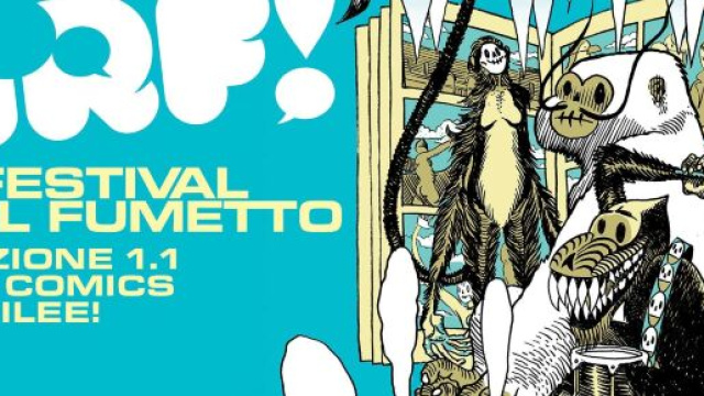 La locandina ufficiale di Arf! 2025 &copy; Davide Toffolo