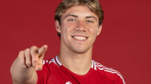 L'attaccante Rasmus Hojlund &copy; Manchester United