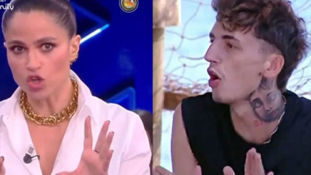 Veronica Gentili contro Spadino &ndash; &copy; Mediaset.