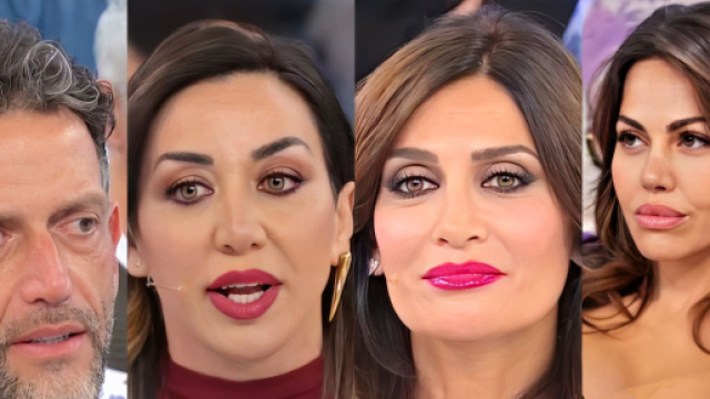 Giovanni, Francesca, Barbara, Valentina - screenshot &copy; Canale 5.