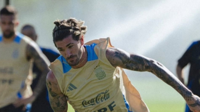 Il centrocampista dell'Atletico Madrid Rodrigo De Paul &copy; Instagram