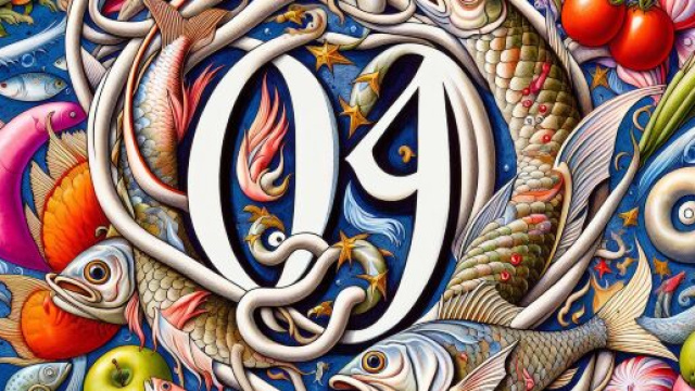 Il segno dei Pesci e il numero 49 nella Smorfia napoletana connesso alla carne. &copy; Immagine creata con Dall-E