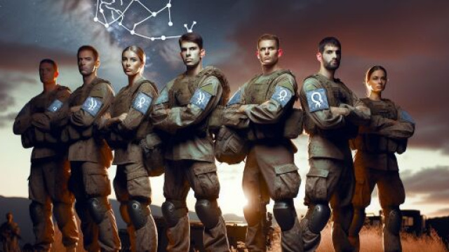 Illustrazione ispirata ai soldati della Smorfia. &copy; Immagine creata con Dall-E