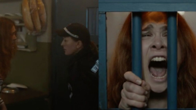 Selin e una guardia carceraria &ndash; &copy; Tradimento.