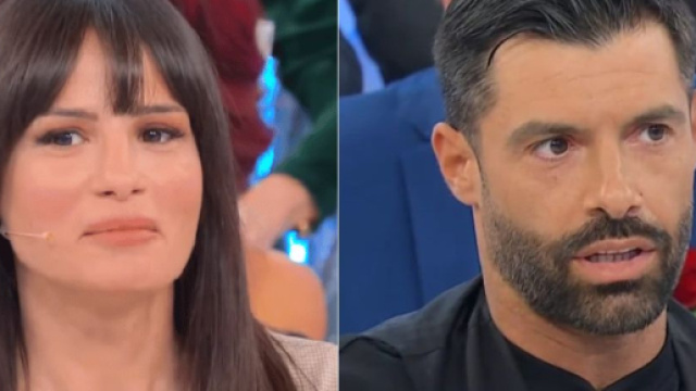 Claudia D'Agostino e Giorgio Edipio - screenshot &copy; Canale 5.