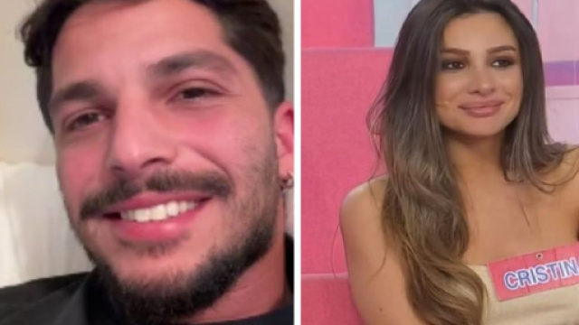 Gianmarco Steri e Cristina Ferrara - screenshot &copy; Instagram/Canale 5.