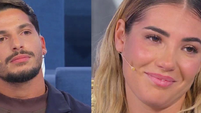 Gianmarco Steri e Martina De Ioannon &ndash; Screenshot &copy; Canale 5.