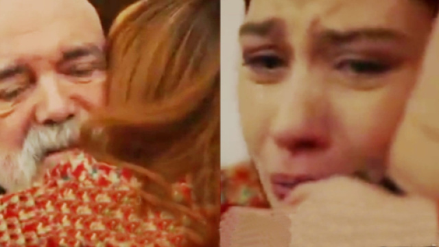 Sezai abbraccia sua figlia Ipek &ndash; &copy; Tradimento (Aldatmak).