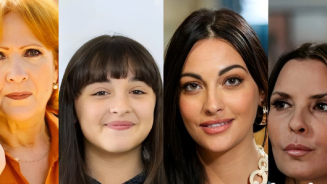 Giulia, Bianca, Antonietta e Marina - screenshot &copy; Un posto al sole.