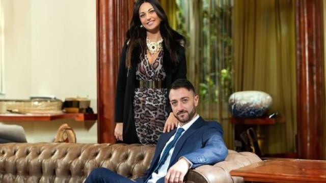 Gli interpreti di Gennaro e Antonietta sul set di Un posto al sole &copy; Rai 3.