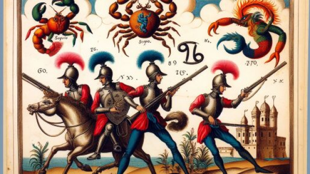 Illustrazione ispirata ai soldati della Smorfia napoletana. &copy; Immagine creata con Dall-E