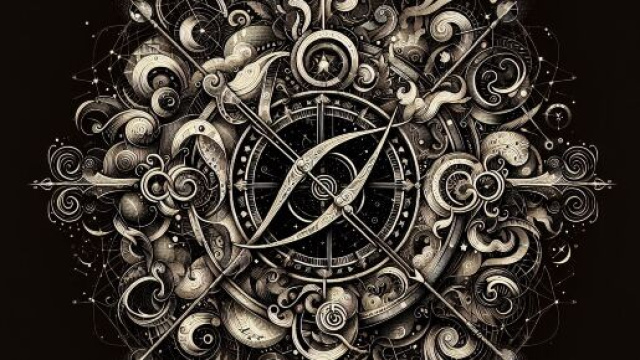 Illustrazione ispirata al segno zodiacale del Sagittario. &copy; Immagine creata con Dall-E