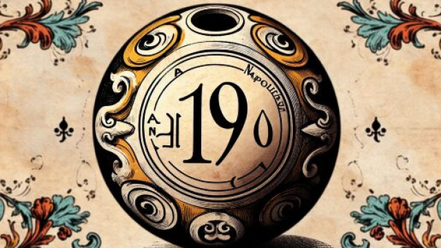 La risata nella Smorfia napoletana: Bilancia e il numero 19. &copy; Immagine creata con Dall-E