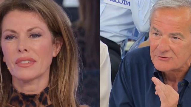 Cinzia e Antonio &ndash; Screenshot &copy; Canale 5.