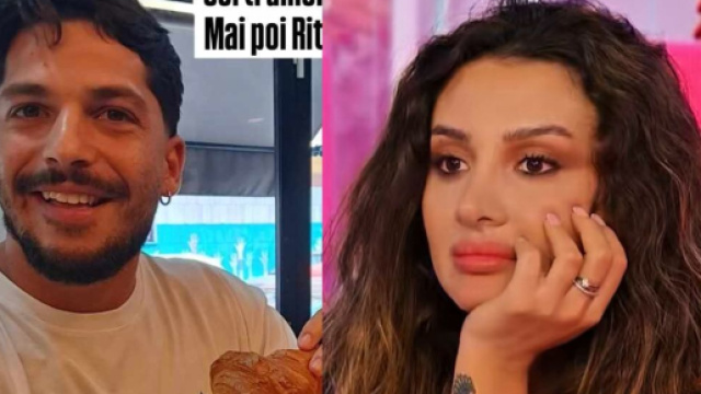 Gianmarco Steri e Cristina Ferrara - screenshot &copy; Instagram/Canale 5.