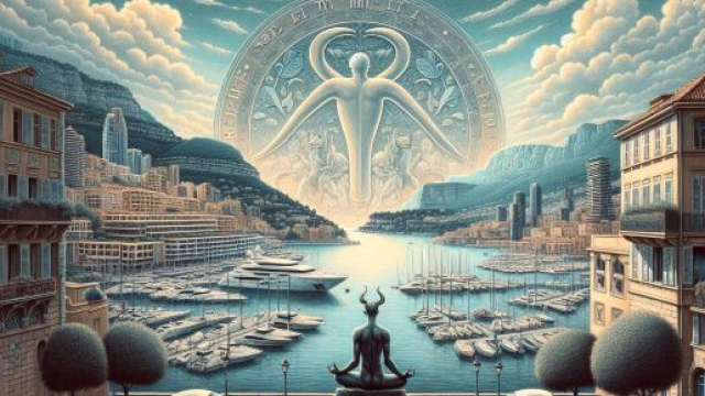 Illustrazione ispirata al simbolo del monaco della Smorfia per il Toro. &copy; Immagine creata con Dall-E