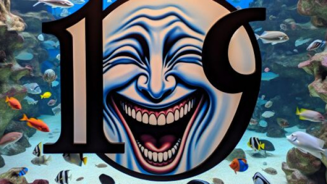 Oroscopo della Smorfia napoletana: il numero 19 simboleggia la risata per l'Acquario. &copy; Immagine creata con Dall-E