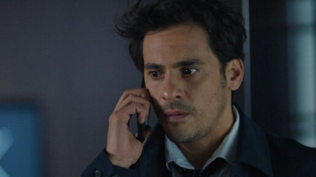 Tolga in una scena di Tradimento &copy; Mediaset