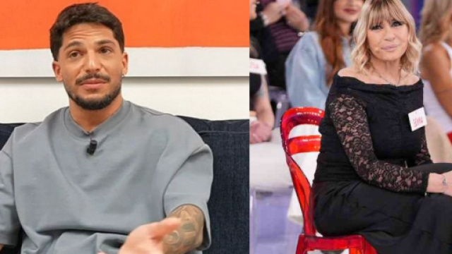 Gianmarco Steri e Gemma Galgani - screenshot &copy; Witty Tv/Canale 5.