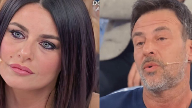 Gloria Nicoletti e Guido - screenshot &copy; Canale 5.