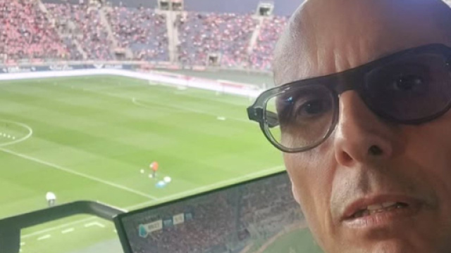 Il commentatore sportivo Gianni Balzarini &copy; Instagram