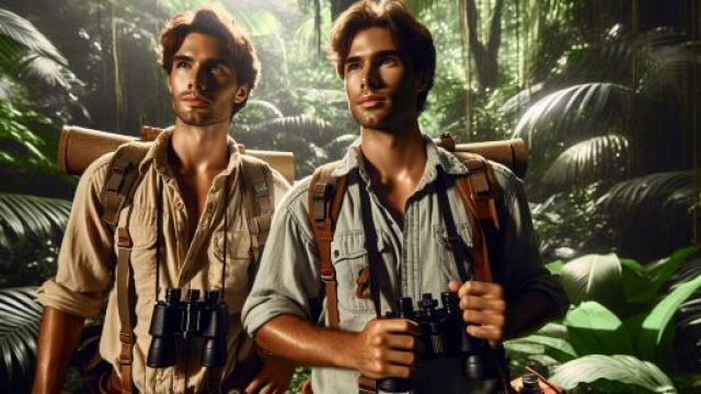 Gemelli aprono la strada con curiosit&agrave; e intraprendenza, ispirando ogni segno a esplorare nuove avventure. &copy; Immagine creata con Dall-E