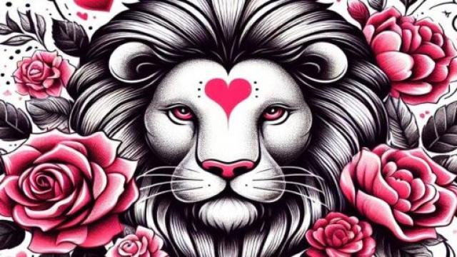 Segno del Leone generato con l'AI &copy; Copilot.