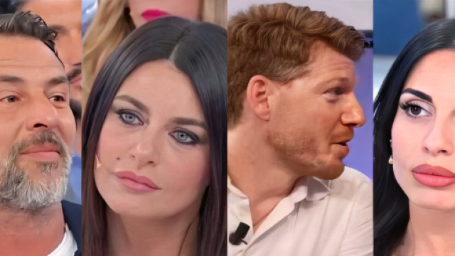 Guido, Gloria, Francesco e Morena - screenshot &copy; Canale 5