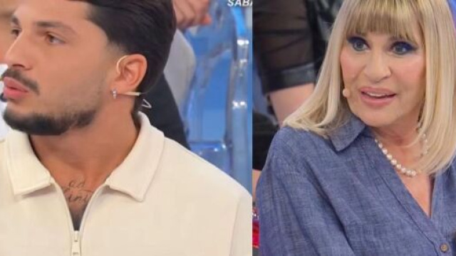 Gianmarco e Gemma a Uomini e donne &copy; Mediaset