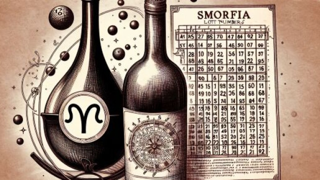 Ariete con il numero 45 della Smorfia: il vino buono. &copy; Immagine creata con Dall-E